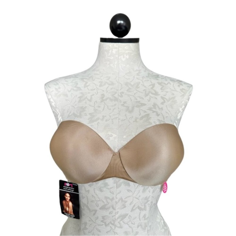 Maidenform Sweet Nothings Strapless Convertible Underwire Push Up Bra Size 36C
